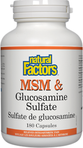 MSM & Glucosamine Sulfate - 180 Capsules