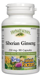 Siberian Ginseng 250 mg - 90 capsulesm