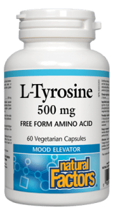 L-Tyrosine 500 mg - 60 Capsules