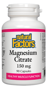 Magnesium Citrate 150 mg - 90 Capsules