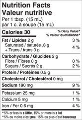 Naked & Saucy Organic Peanut Sauce