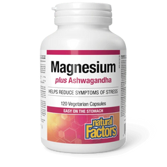 Magnesium Bis-Glycinate Plus Ashwagandha - 120 capsules