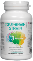 The Gut-Brain Strain Probiotic - 60 capsules