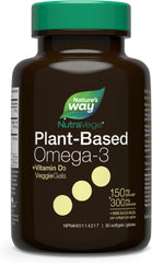 Omega 3 Plant + Vitamin D3 - 30 softgels