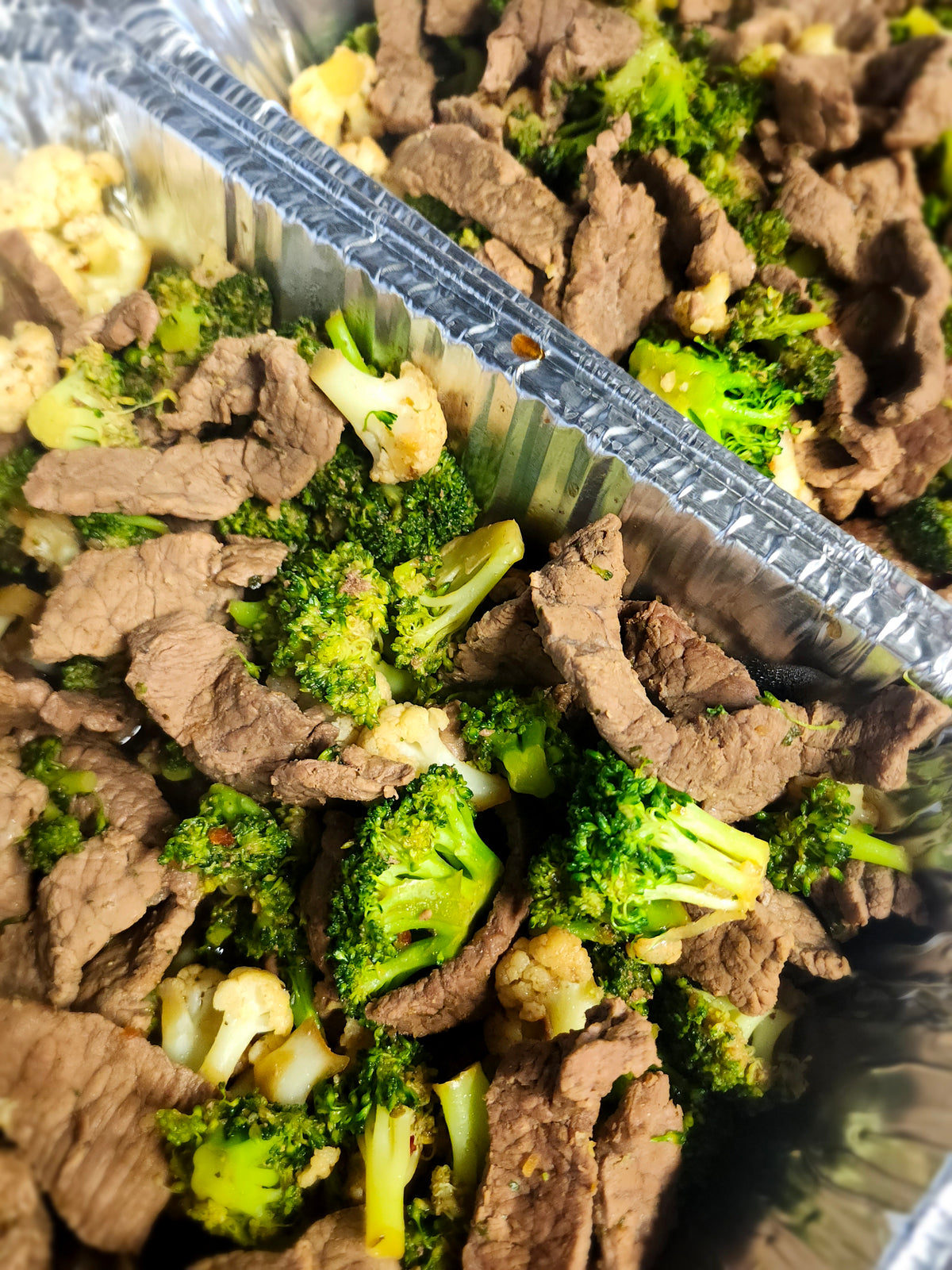 Family size slow cooker freezer meal - Beef & Broccoli