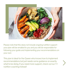 Nourish & Thrive "One and Done" Meal Guide