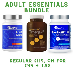Our "Top 3" Supplements for Adults Bundle