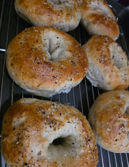 Locally Made Sourdough Everything Bagels - 2 pack