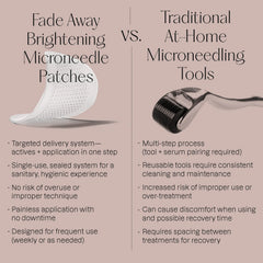 Fade Away Brightening Microneedle Patches - 6 single use patches