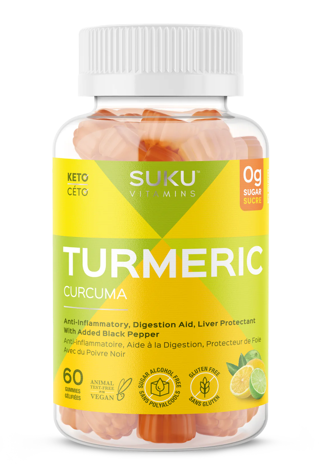 Turmeric Gummies - 60 gummies