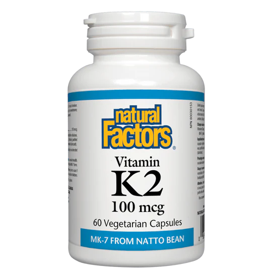 Vitamin K2 100mcg 60 capsules