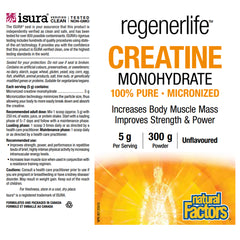 Regenerlife Creatine Monohydrate - 60 servings