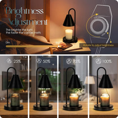 Candle Warmer with Dimmable Light