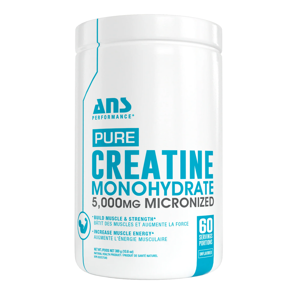 Pure Creatine Monohydrate - 60 servings