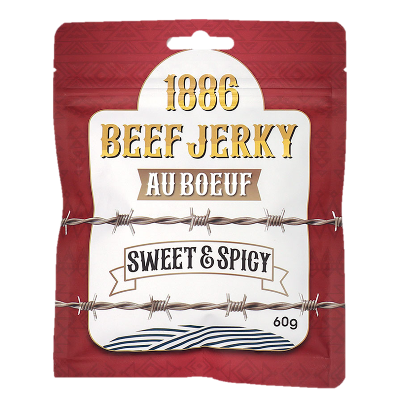 1886 Beef Jerky - Sweet & Spicy