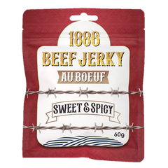 1886 Beef Jerky - Sweet & Spicy