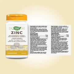 Zinc Lozenges with Vit C and Echinacea - 60 lozenges