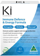 Immune Defence & Energy Formula - 30 tablets