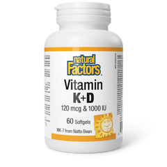 Vitamin D + K2 - 60 softgels