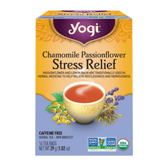 Chamomile & Passionflower Stress Relief Tea - 16 Tea Bags