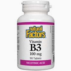 Vitamin B3 Niacin 100 mg - 90 tablets