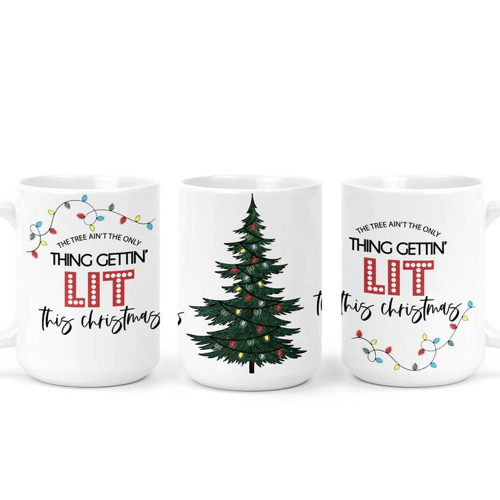 Gettin' Lit 15 oz mug