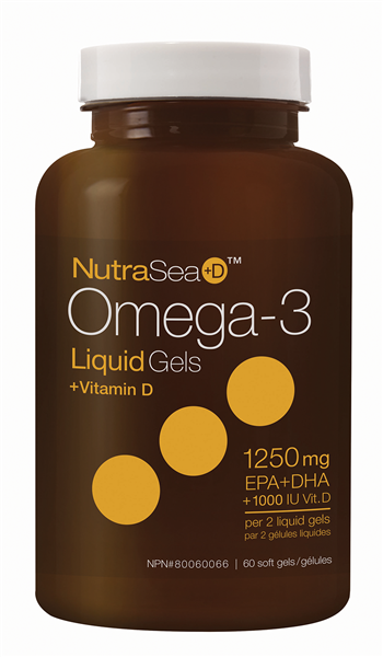 Omega 3 + Vitamin D - 60 softgels
