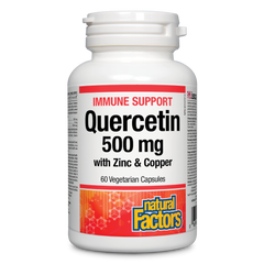 Quercetin 500 mg with Zinc & Copper - 60 Capsules