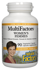 Women's Multifactors Multivitamin - 90 capsules