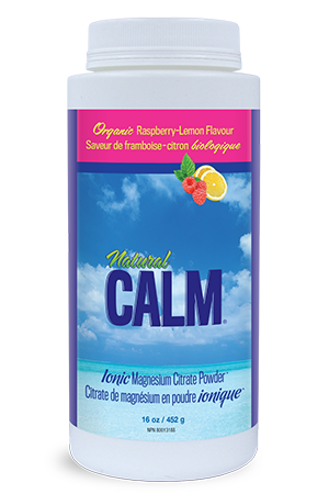 Natural Calm Magnesium Citrate Powder - Raspberry Lemon