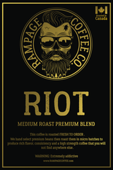 Riot Ground Coffee - Medium Roast 360 grams