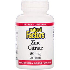 Zinc Citrate 50 mg - 90 Tablets
