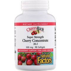 Super Strength Cherry Concentrate - 500 mg 90 softgels