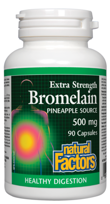 Extra Strength Bromelain 500 mg - 90 capsules