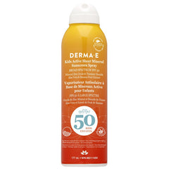 Derma E Kids Natural Mineral Sunscreen Spray - SPF 50
