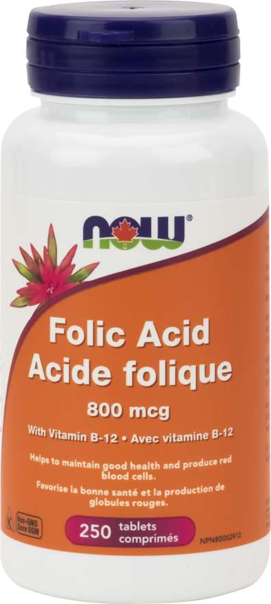 NOW - Folic Acid 800 mcg