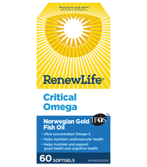 Critical Omega - Norwegian Gold Fish Oil