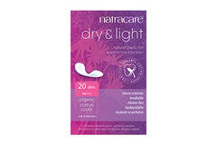 Natracare - Dry & Light Organic Natural Slim Pads - 20
