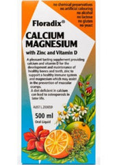 Flora Liquid Calcium Magnesium with Zinc and Vitamin D