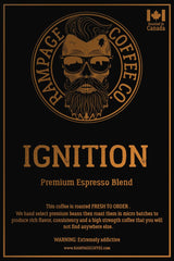 Full Force/Ignition Ground Coffee - Premium Espresso Blend 360 grams