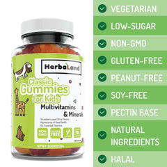 Multivitamin and Mineral Gummies for Kids - 60 gummies