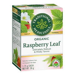 Organic Raspberry Leaf Tea - 16 Tea Bags