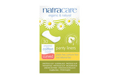 Natracare - Organic Cotton Curved Panty Liners - 30