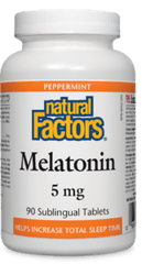 Melatonin 5 mg - 90 Sublingual Tablets