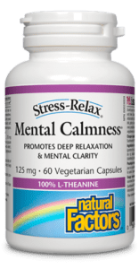 Mental Calmness L-Theanine 125 mg - 60 Capsules