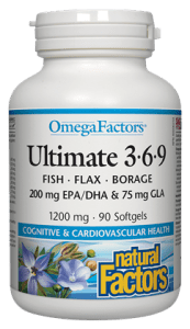 Ultimate 3-6-9 1200 mg - 90 Softgels