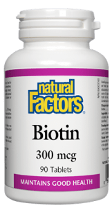 Biotin 300 mcg - 90 tablets