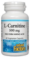 L-Carnitine 500 mg - 60 Capsules