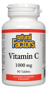 Vitamin C + Bioflavonoids & Rosehips 1000 mg - 90 tablets