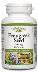 Fenugreek Seed 500 mg - 90 capsules